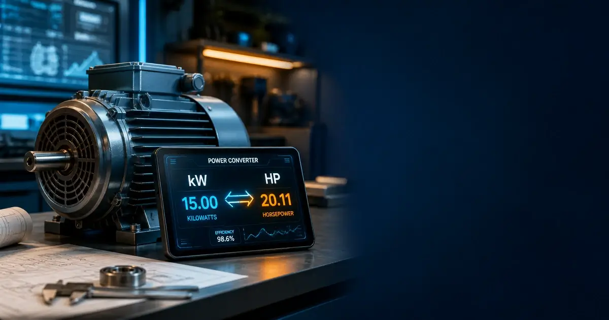 Electric motor with digital display